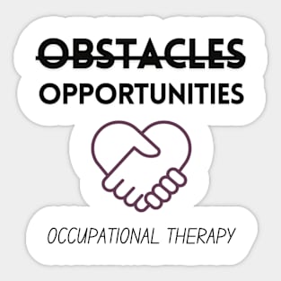 Inspirational Quote T-Shirt, Obstacles Are Opportunities, Celebrate the Wins, Motivational Shirt Sticker